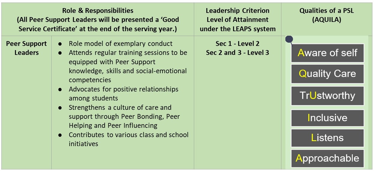 Peer Support Leaders